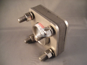 Bolted Bulkhead Fitting - Stainless Steel