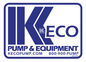 Keco Pump And Equipment - Small Decal