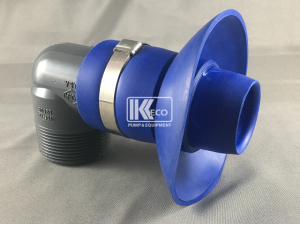 Right Angle Nozzle x Male Thread - 1.5