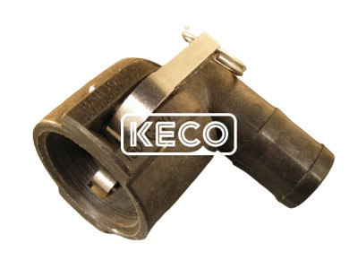 Coupler 90° x Hose Barb